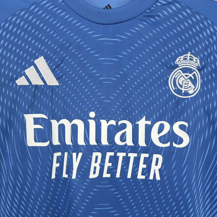 2025/2026 Real Madrid Special Edition Blue Football Jersey 1:1 Thai Quality