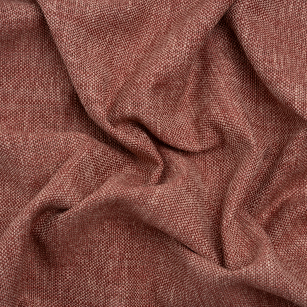 Linen Look Recycled Polyester and Cotton Woven - Berry - British Imported - Joann Fabrics