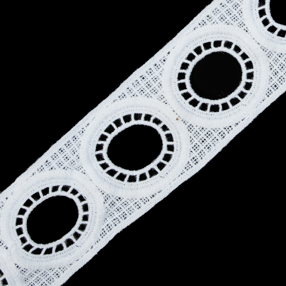 Off-White Geometric Venise Lace - 2