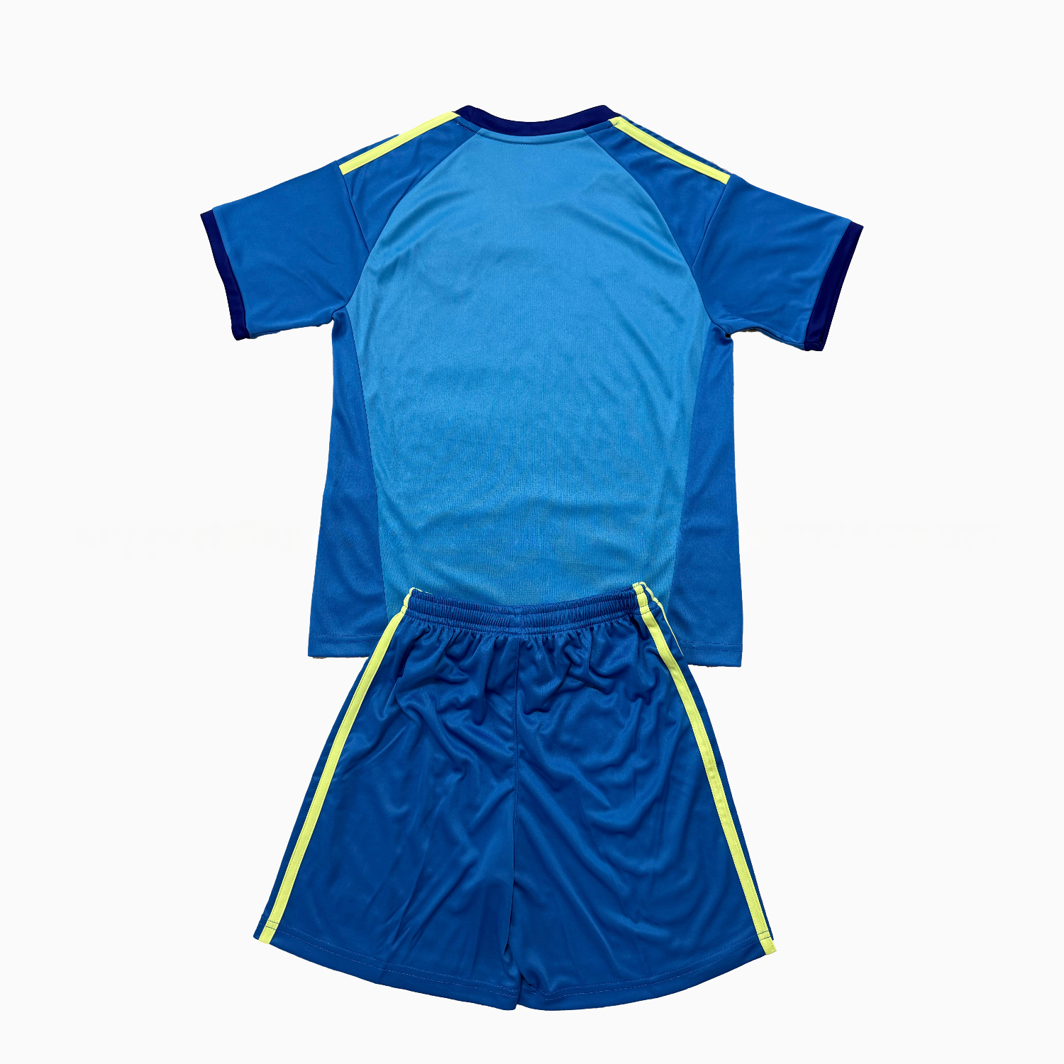 Leeds United 26-27 Blue Goalkeeper Kids Kit - UnitedFutballJersey