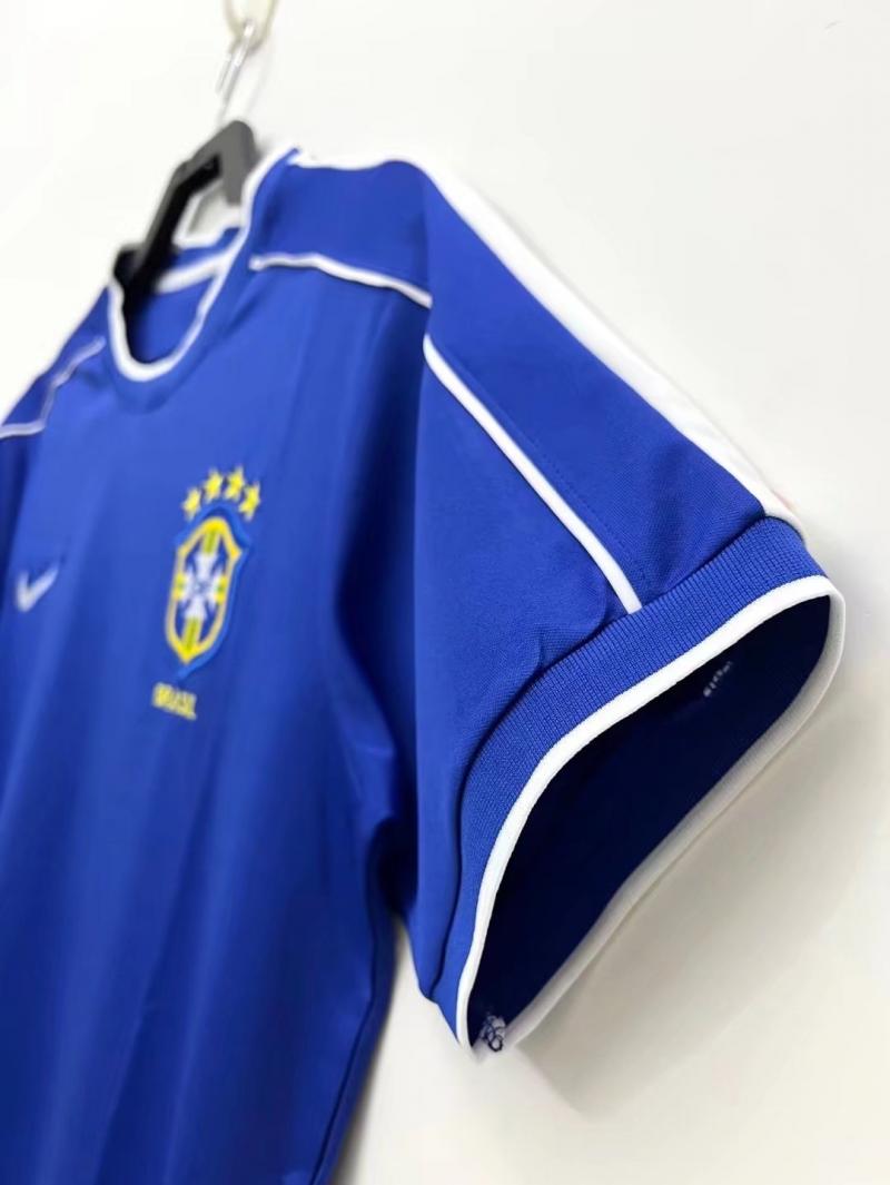 1998 Retro Brazil Away Soccer Jersey 1:1 Thai Quality