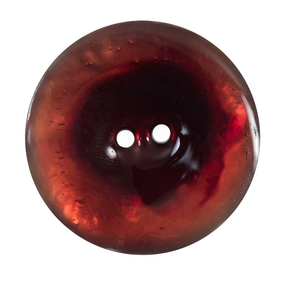 Italian Red 2-Hole Shell Button - 54L/34mm - Joann Fabrics