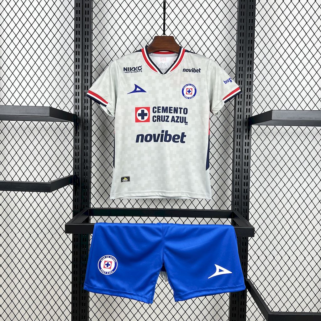 2025/2026 Cruz Azul Away Football Shirt 1:1 Thai Quality Kids Size