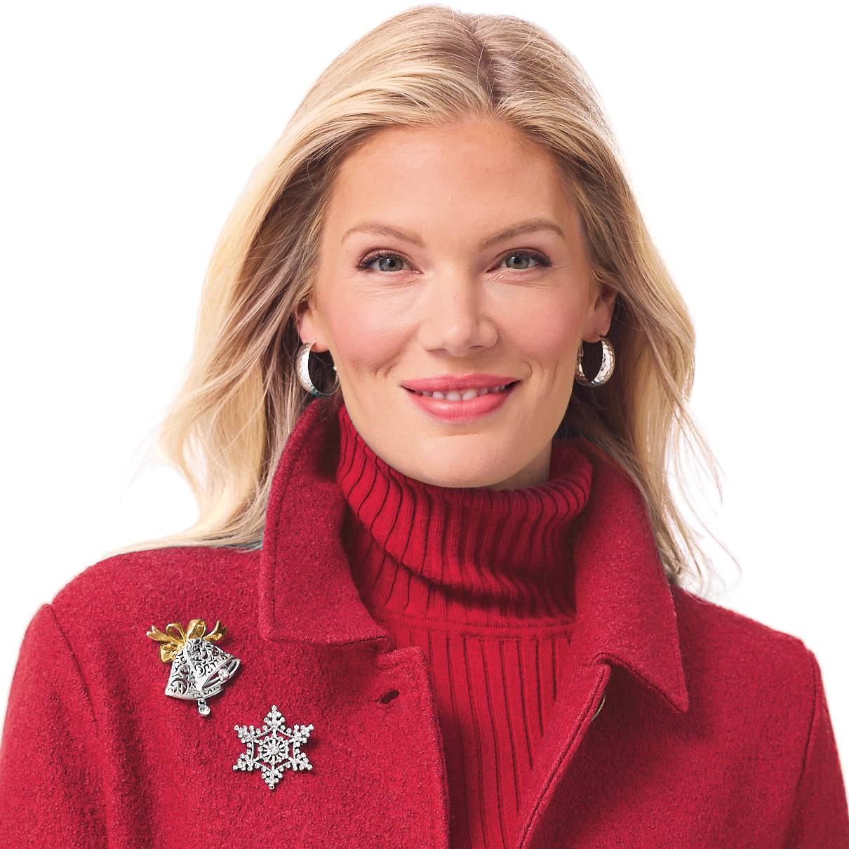 Sparkly Holiday Pins, Locking Pin Closure - Northstyle Catalog