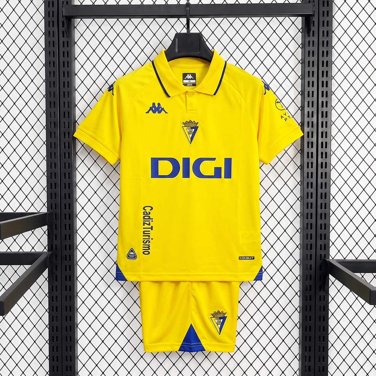 Cádiz Cadiz 26-27 Home Kids Kit - UnitedFutballJersey