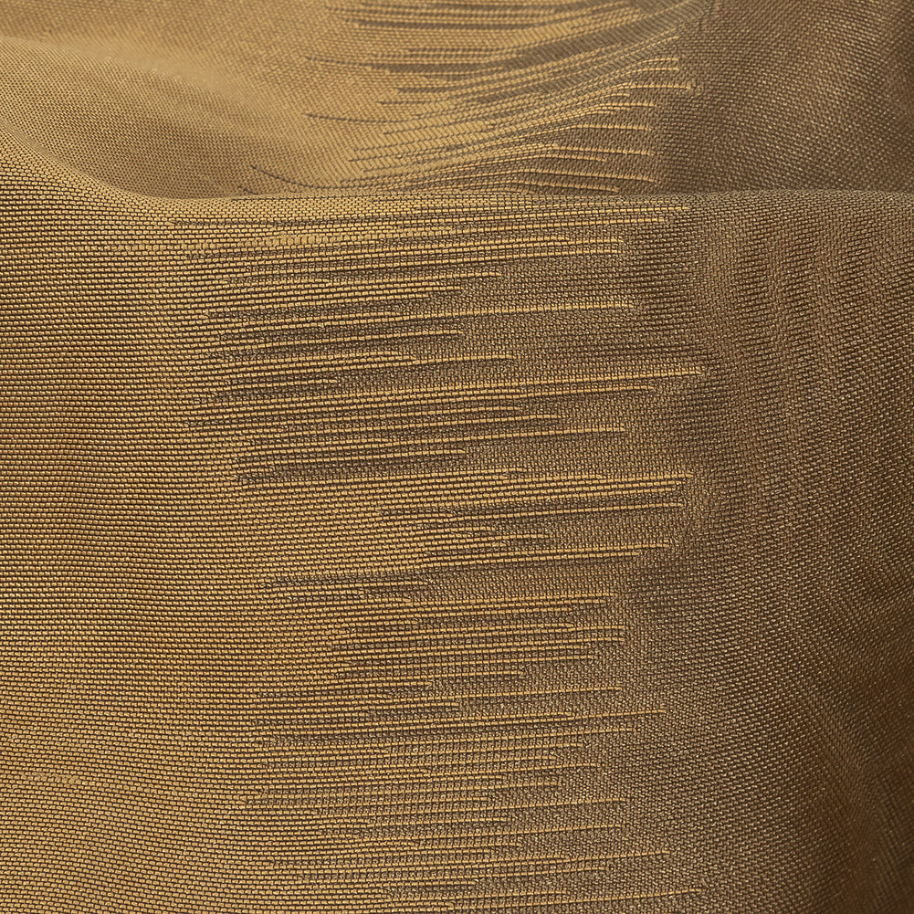 Antique Gold Ikat Stripes Organza and Dupioni Jacquard - Joann Fabrics