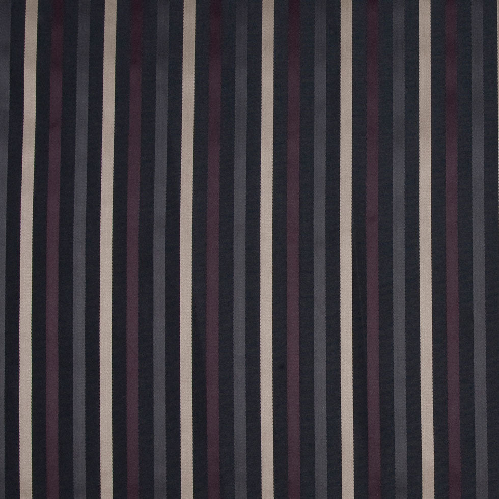 Black/Deep Plum/Dirty Beige Stripes Woven - Joann Fabrics