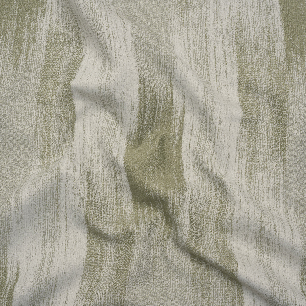 Recycled Polyester Jacquard - Ivy Brushstroke Striations - British Imported - Joann Fabrics