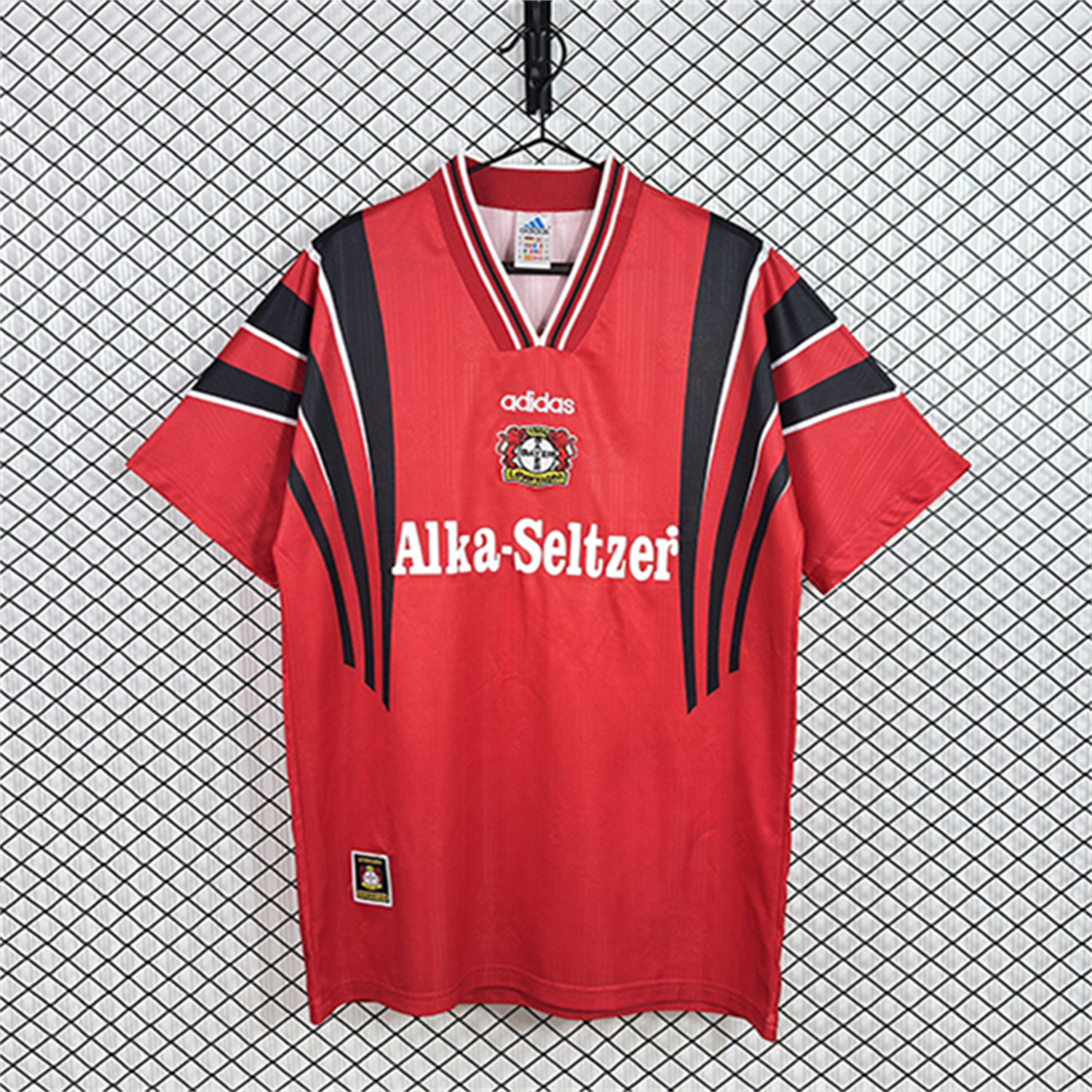 Retro Bayer 04 Leverkusen 1996-97 Home Jersey - UnitedFutballJersey