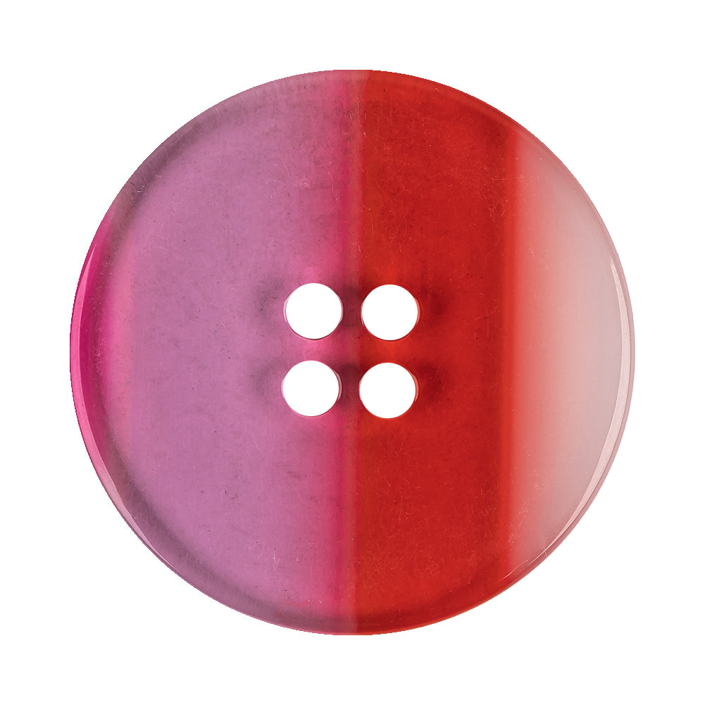 Berry Stripes Smooth Top 4-Hole Plastic Button - 54L/34mm - Joann Fabrics