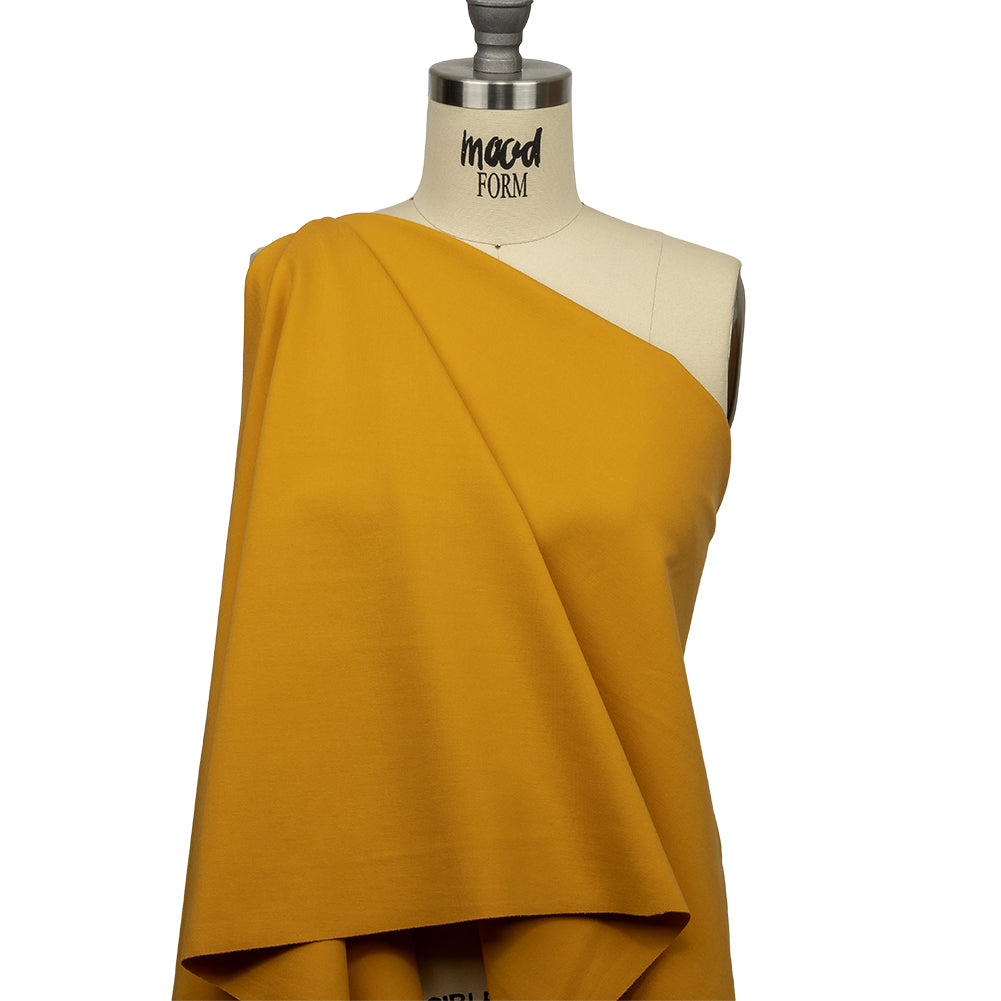 Stretch Ponte Knit - Golden Yellow - Papilio Collection - Joann Fabrics