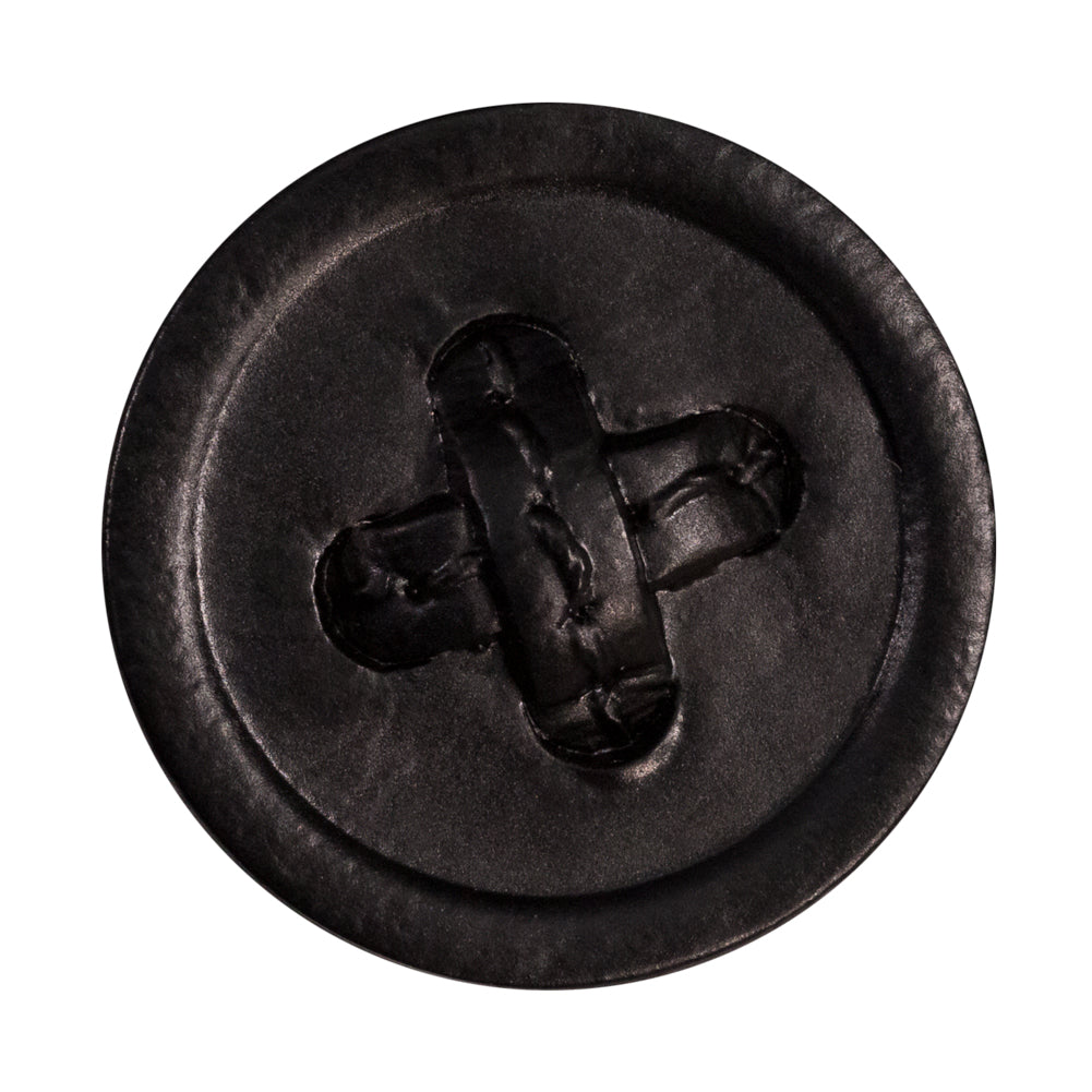 Black Cross Stitch Plastic Shank Back Button - 54L/34mm - Joann Fabrics