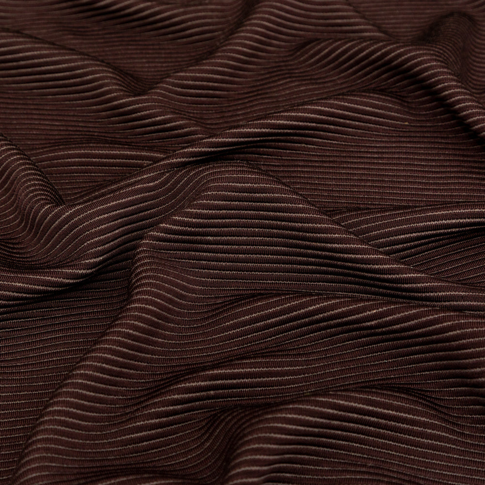 Brown and Gray Knit Ottoman - Joann Fabrics