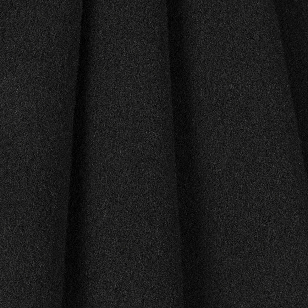 Wool/Cashmere Coating - Black, Made in Italy - Alberini Collection - Joann Fabrics