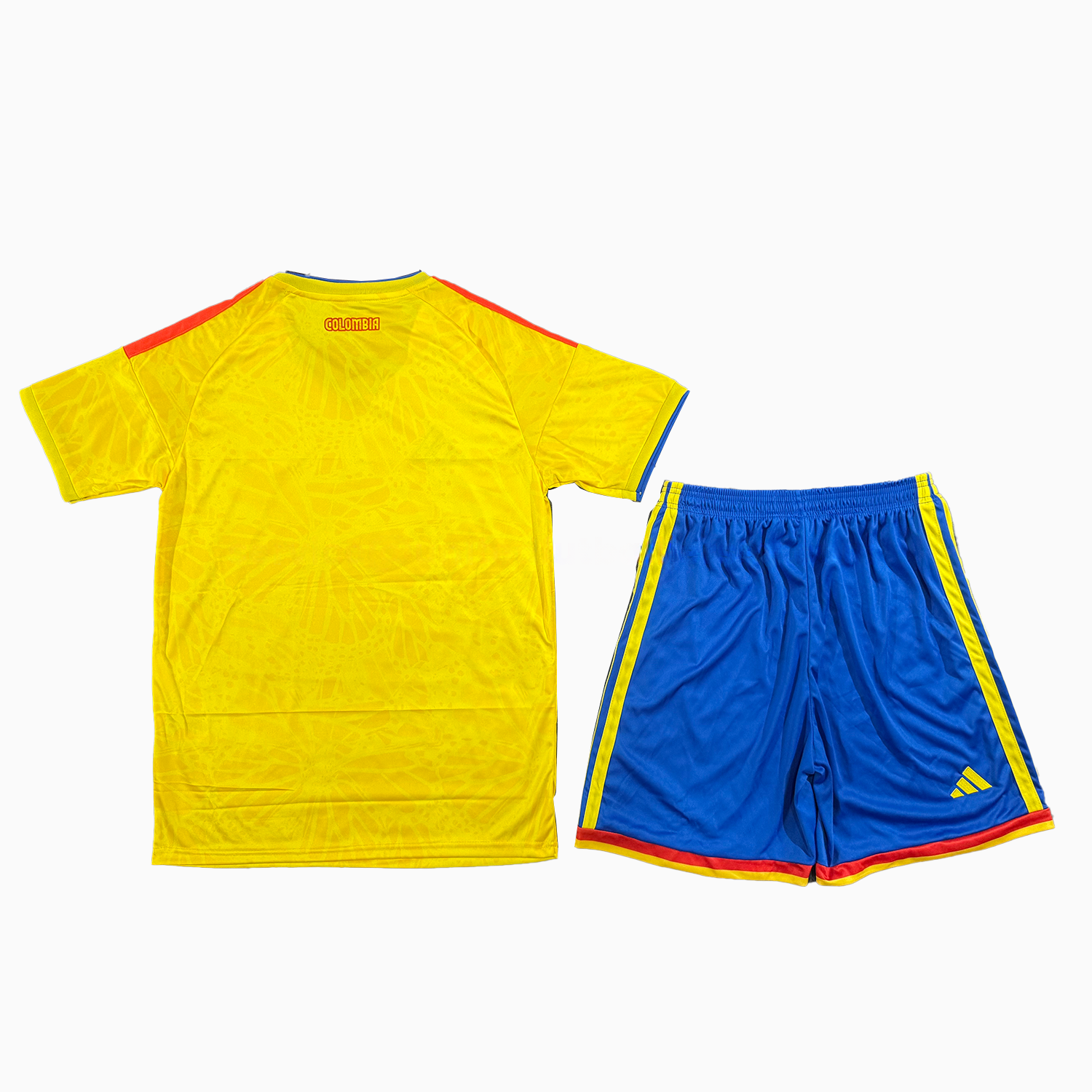 Colombia 2026 Home Men's Adult Jersey Set - Fans Version - UnitedFutballJersey