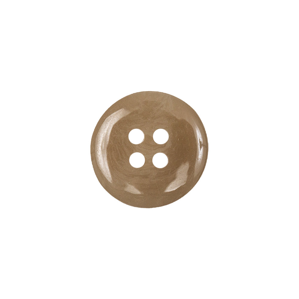 Buttermilk Beige 4-Hole Shallow Plate Plastic Button - 24L/15mm - Joann Fabrics