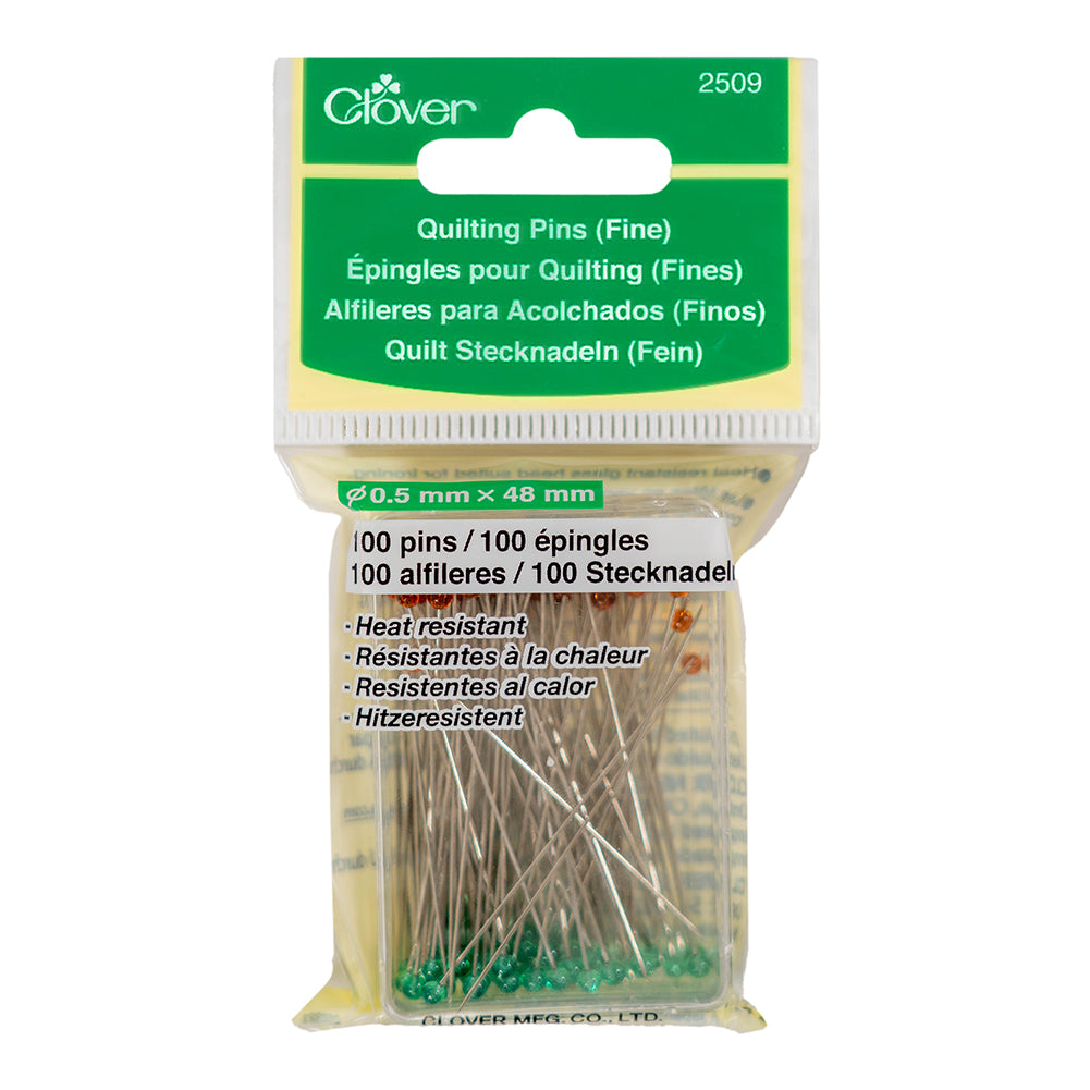 Clover Heat Resistant Quilting Pins - Fine - 100 ct - Joann Fabrics