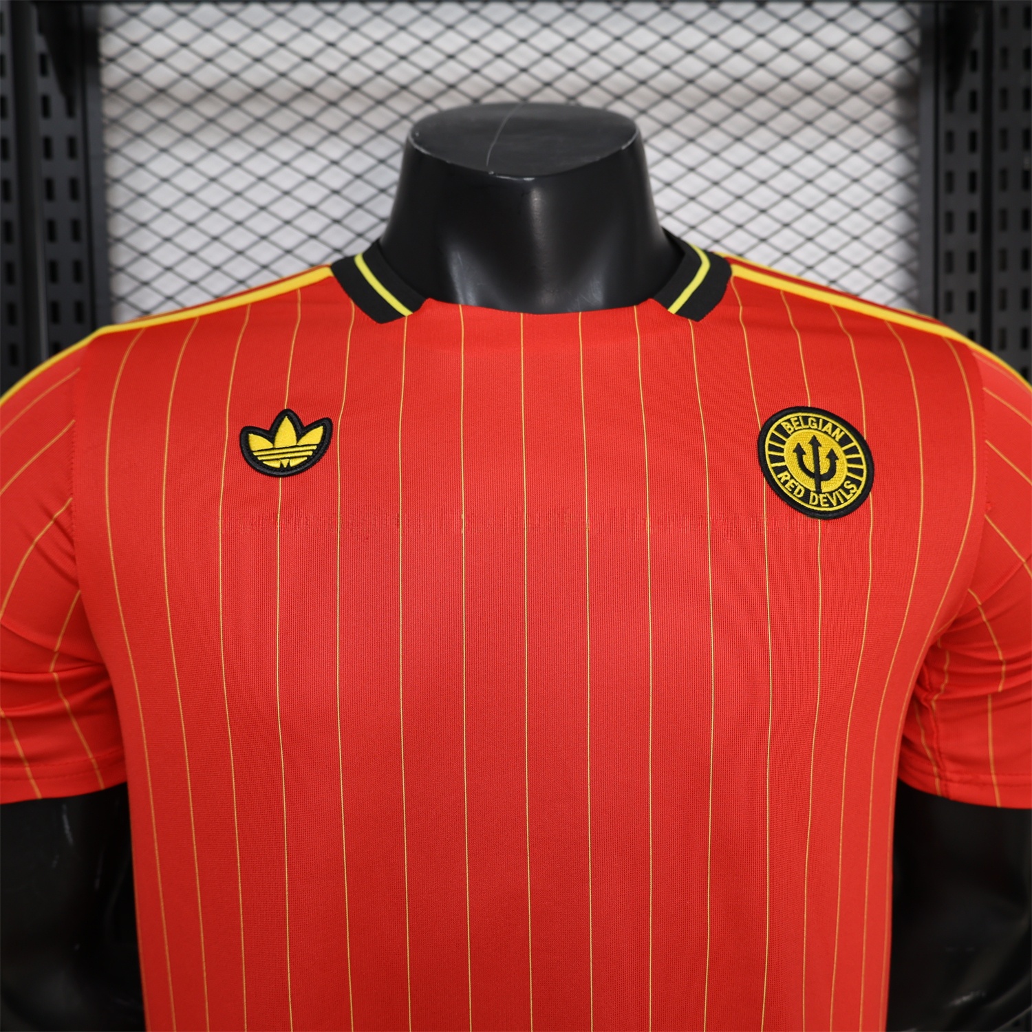 Belgium 2026 Terrace Icon Retro Casual Style Red Jersey - Player Version - UnitedFutballJersey