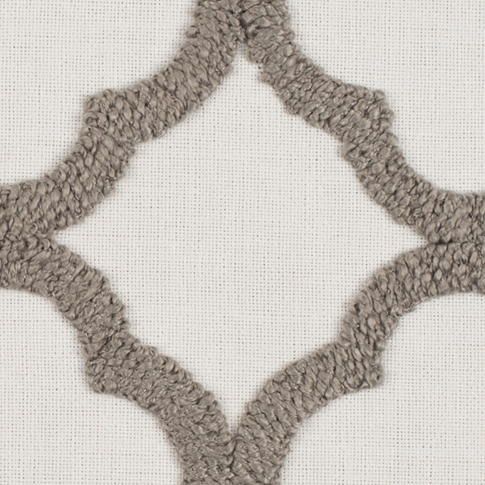 Shadow/White Classical Embroidered Linen-Like Polyester - Joann Fabrics