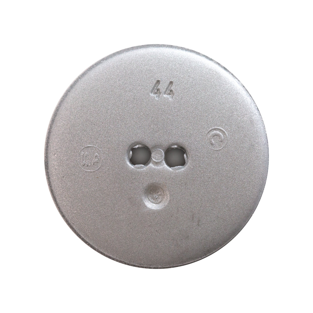 Italian Silver Gravel 2-Hole Button - 44L/28mm - Joann Fabrics