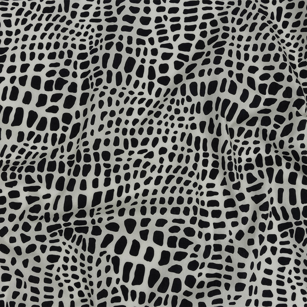 Mood Exclusive Black Got Spots Cotton Poplin - Joann Fabrics