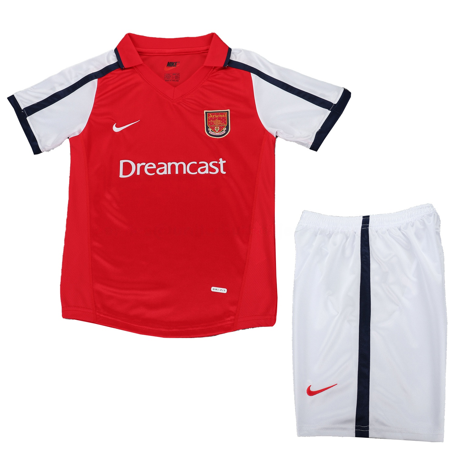 Retro Arsenal 2001-02 Home Kids Kit - UnitedFutballJersey