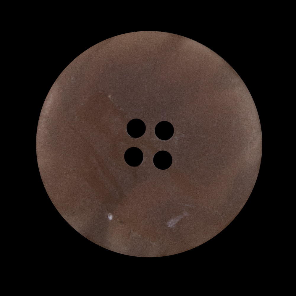 Beige Speckled 4-Hole Narrow Rim Plastic Button - 44L/28mm - Joann Fabrics