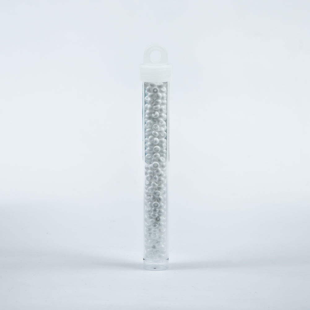White Opaque Czech Seed Beads - Size 6 - Joann Fabrics