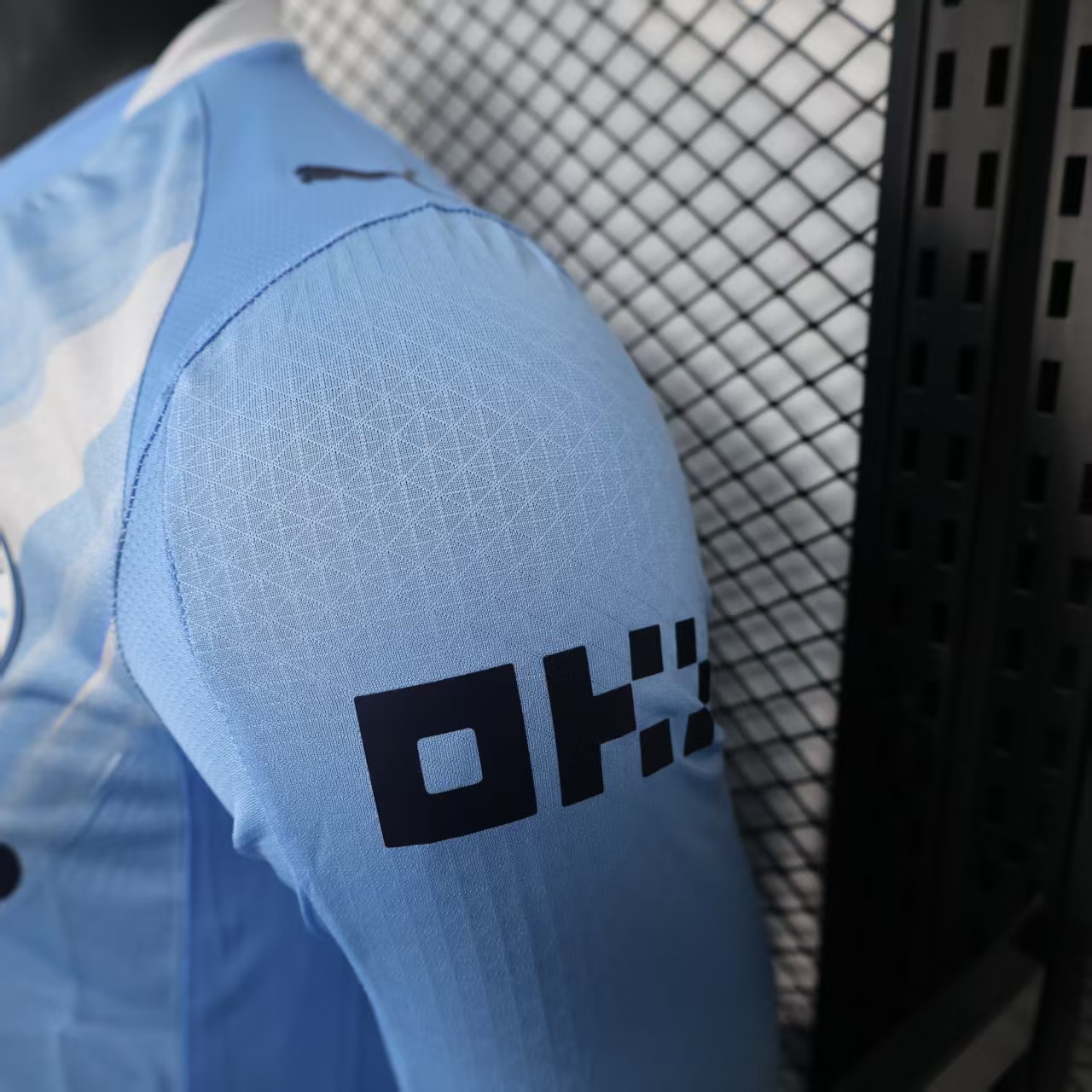 2025/2026 Long Sleeve Player Version Manchester City Home Football Shirt 1:1 Thai Quality