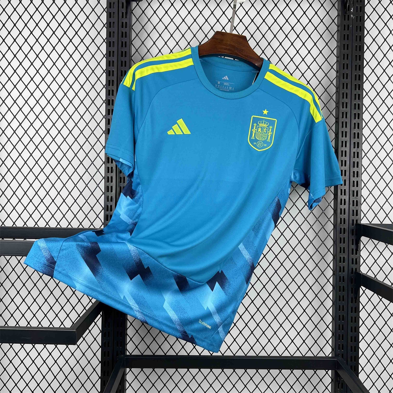 Spain 2026 Goalkeeper Blue Jersey - Fans Version - UnitedFutballJersey