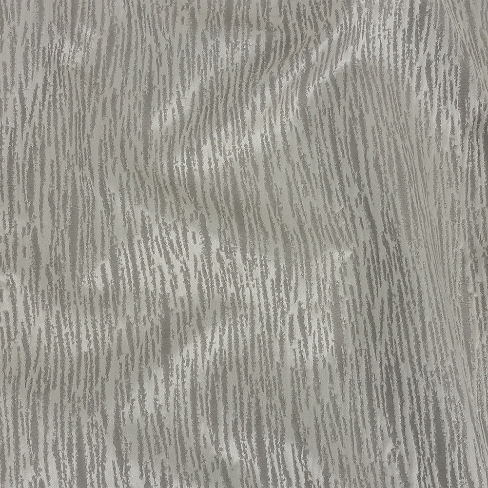 Drapery Jacquard - Platinum Striated - British Imported - Joann Fabrics