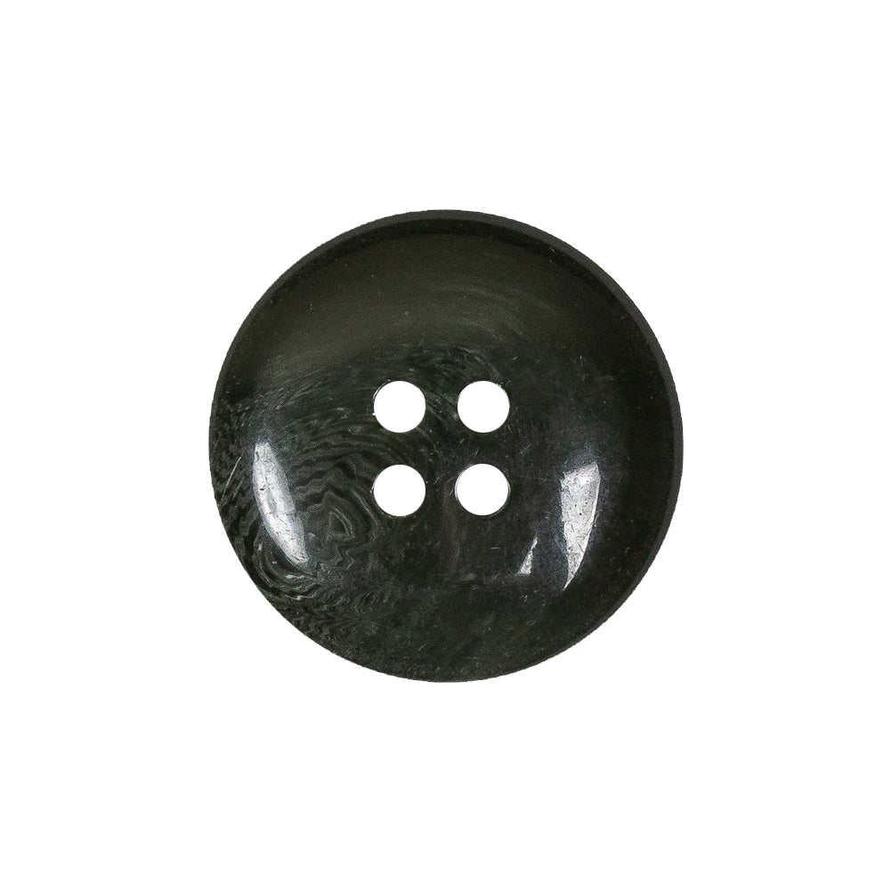 Dark Green Chunky Rolled Rim 4-Hole Plastic Button - 35L/22mm - Joann Fabrics