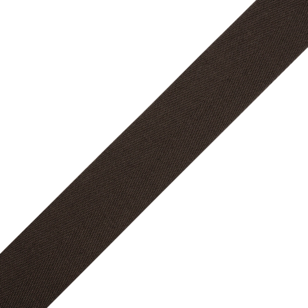 Tilly Black Coffee Herringbone Cotton Twill Tape - 25mm - Joann Fabrics
