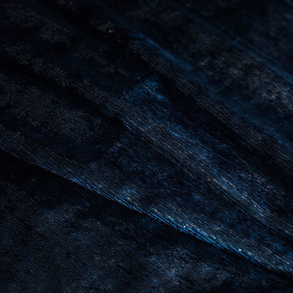 Metallic Velvet - Navy - Ava Collection - Joann Fabrics