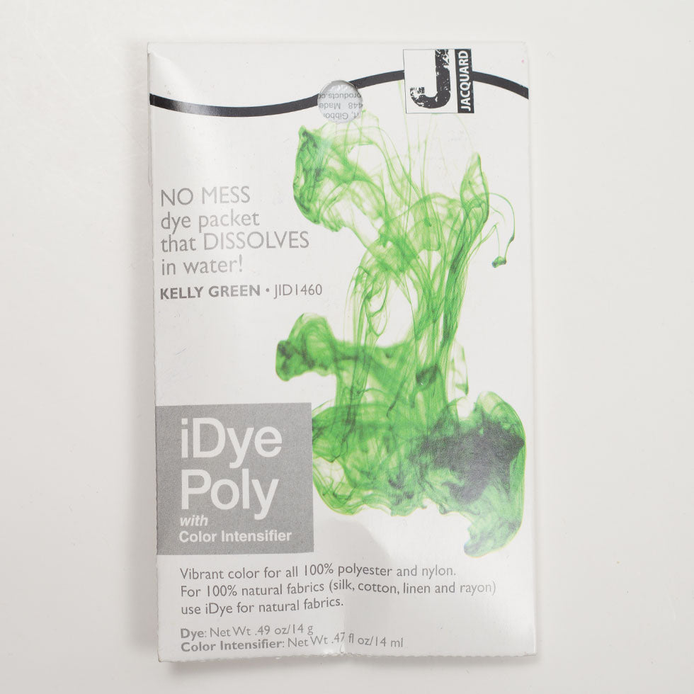 Jacquard iDye Poly Synthetic Fabric Dye - 460 Kelly Green - Joann Fabrics