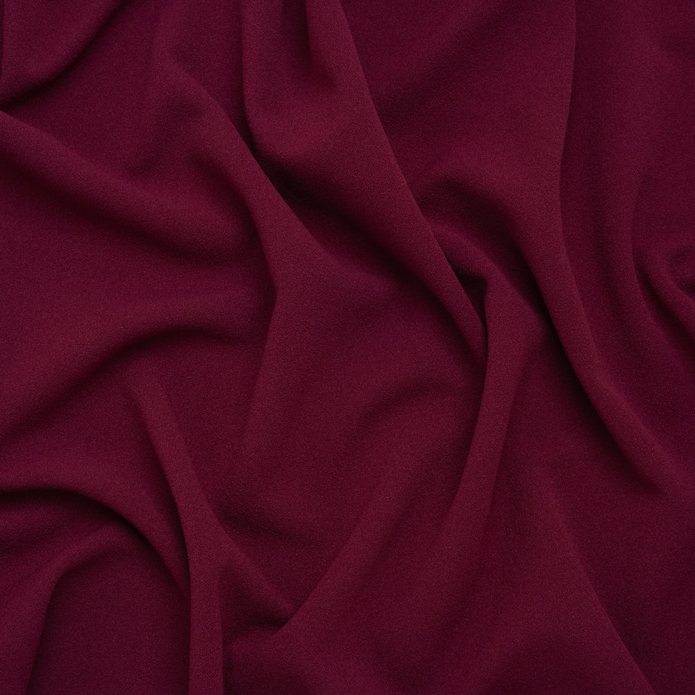 Stretch Polyester Crepe Scuba Knit - Wild Cherry - Designer Deadstock - Joann Fabrics
