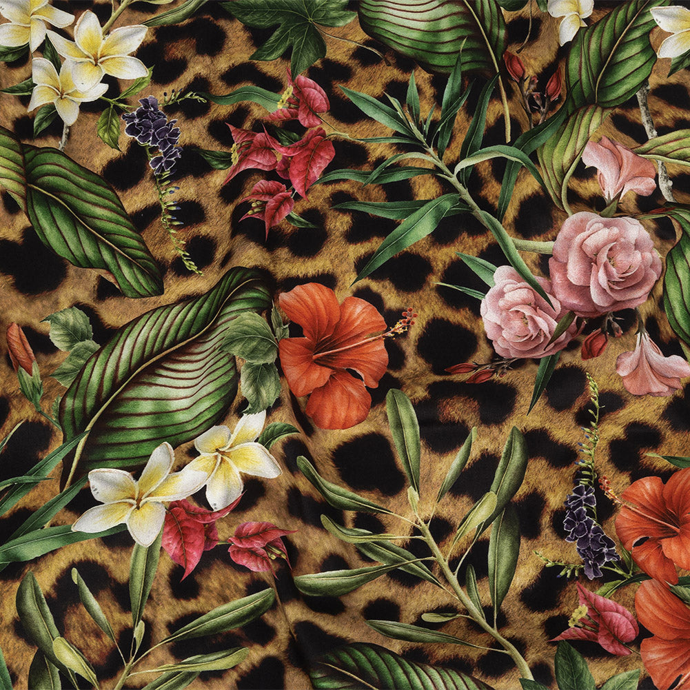 Mercerized Organic Egyptian Cotton Shirting - Floral and Fauna - Ravello Collection - Joann Fabrics