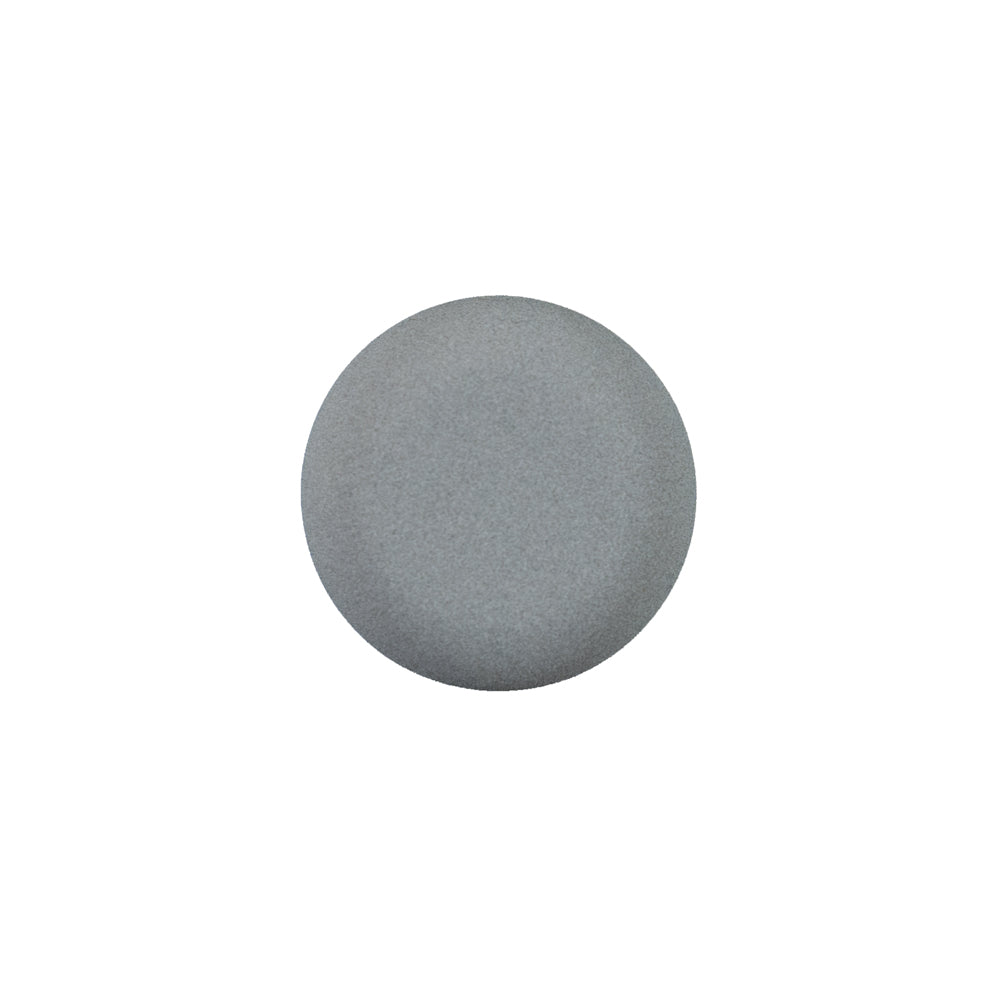 Italian Matte Light Gray Domed Plastic Button - 24L/15mm - Joann Fabrics