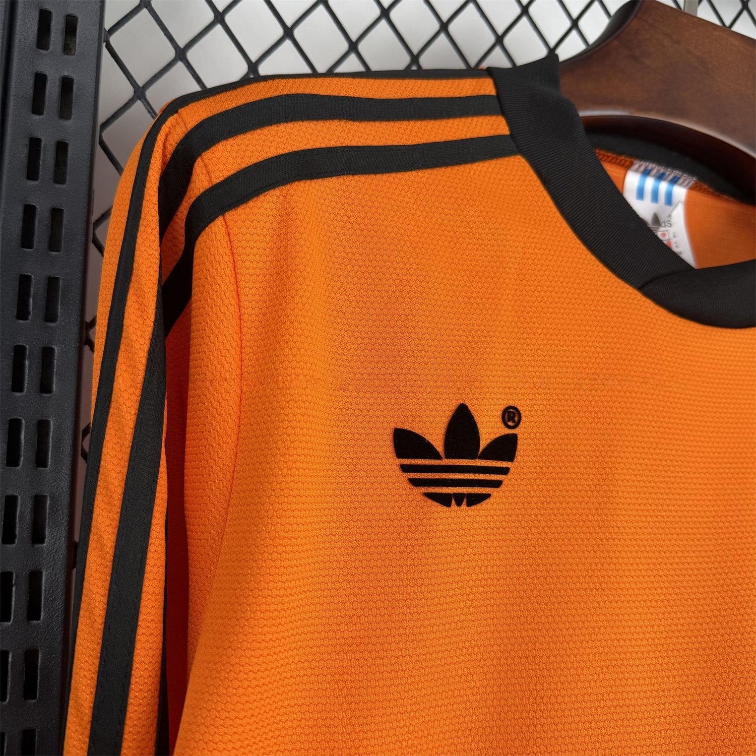 Retro Netherlands 1980 Home Long Sleeves Jersey - Fans Version - UnitedFutballJersey