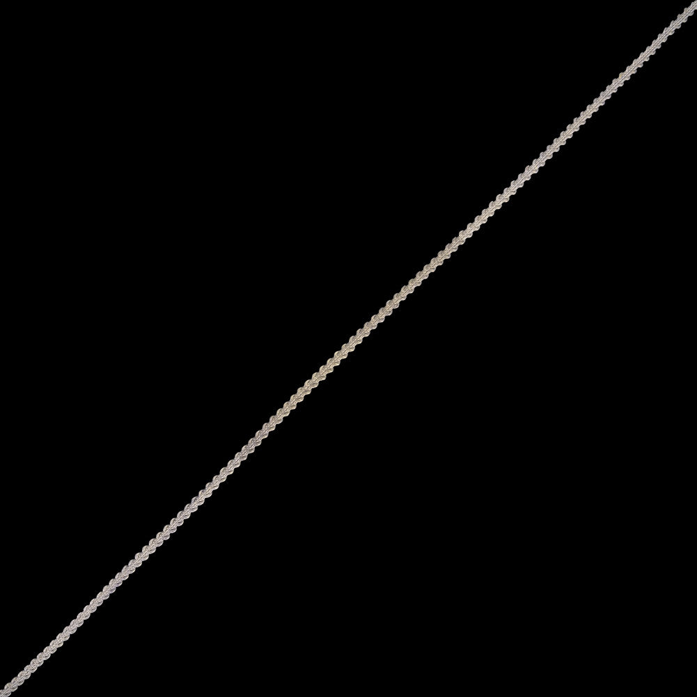 Lilac Cotton Blend Braided Trim - 0.1875
