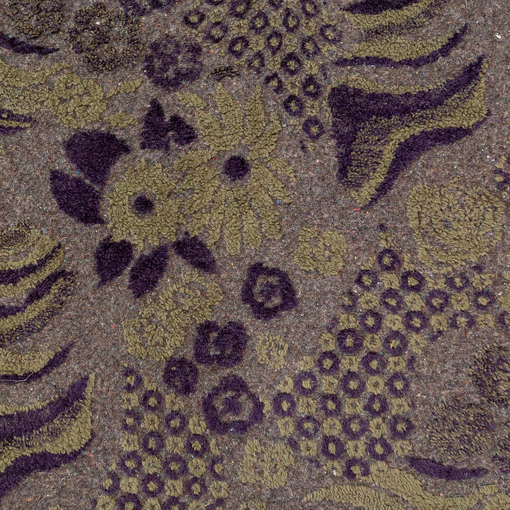 Italian Green and Purple Pattern Play Chunky Wool Knit - Joann Fabrics