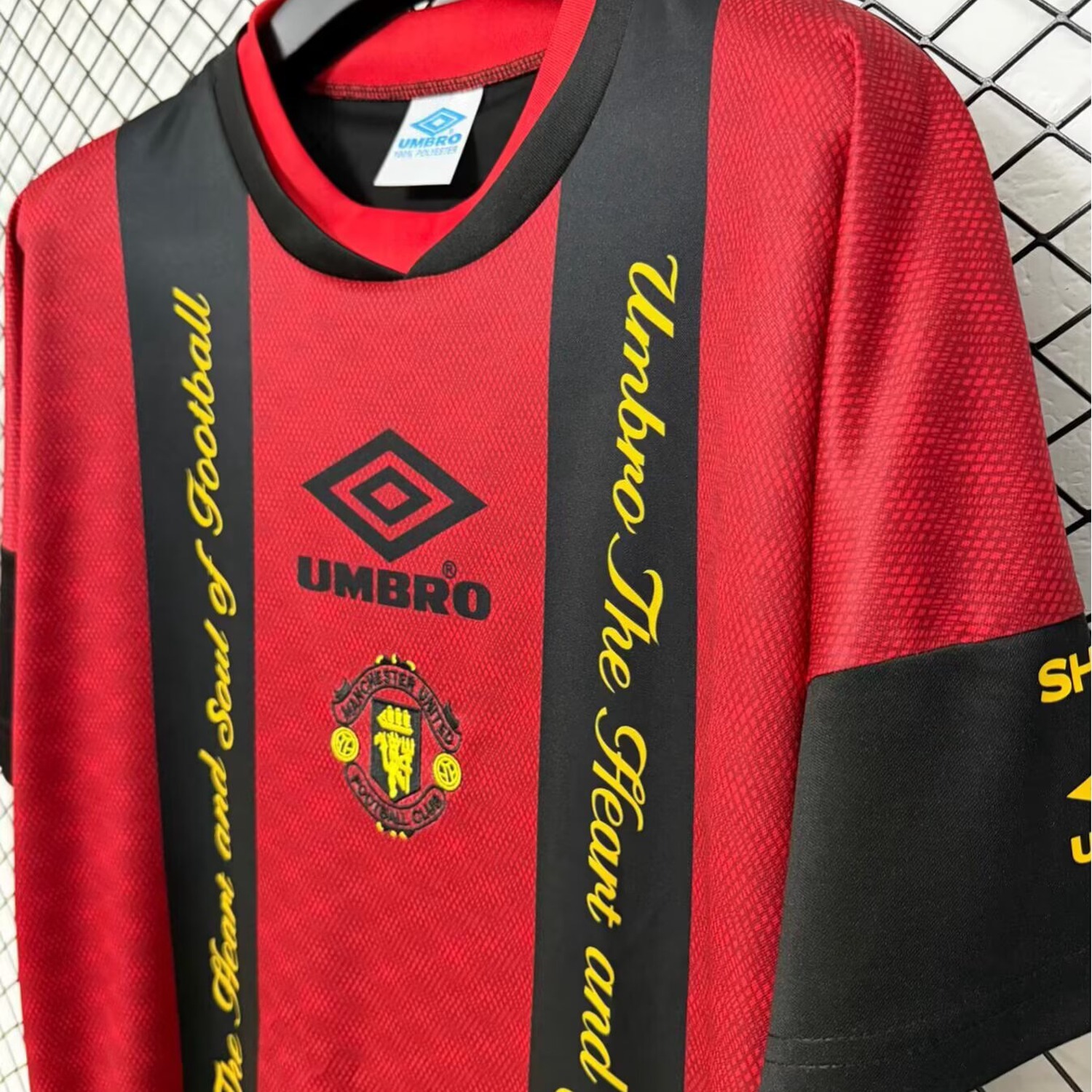 Retro Manchester United 1994-95 Red Training Jersey - UnitedFutballJersey
