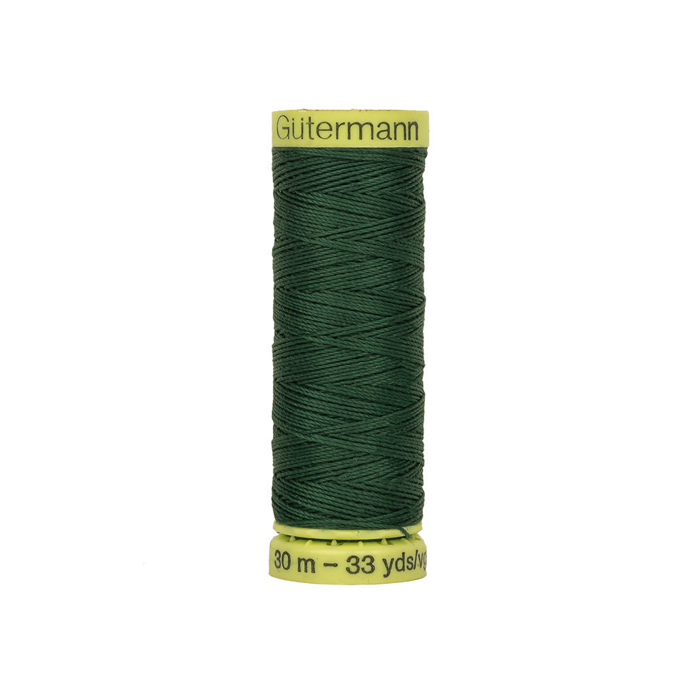 Gutermann Heavy Duty Top Stitch Thread 30m - 788 Dark Green - Joann Fabrics