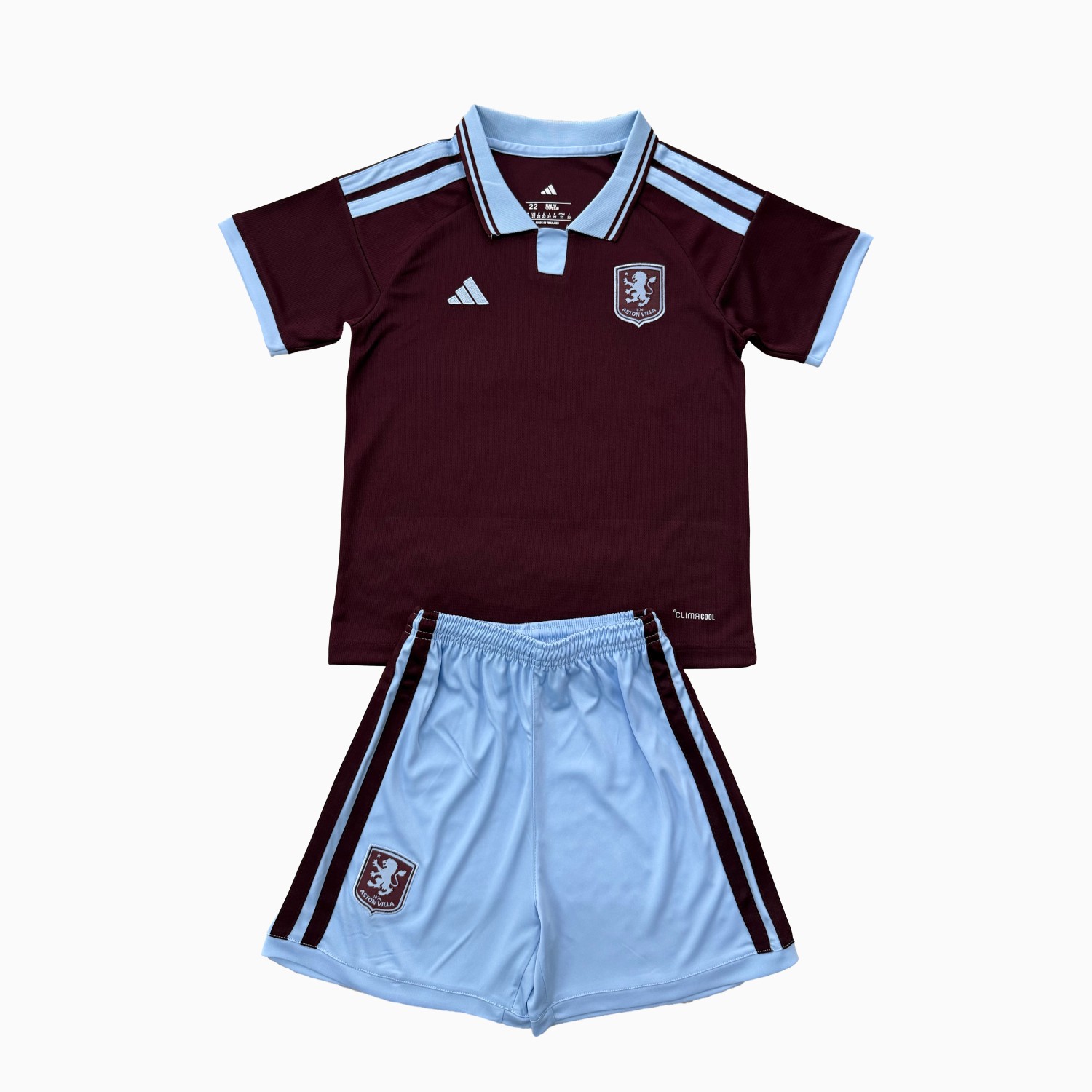 Aston Villa 26-27 Home Burgundy Men's Adult Jersey Set - Fans Version - UnitedFutballJersey
