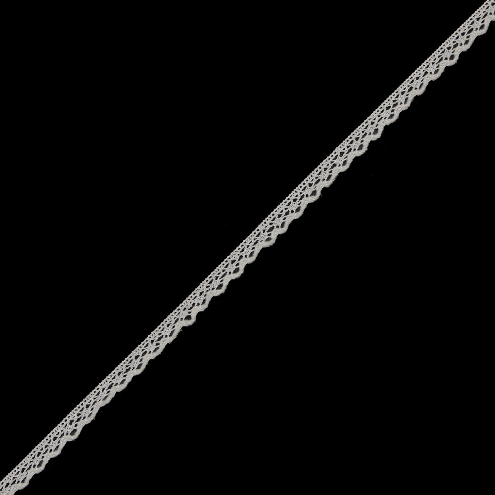 Off-White European Crochet Trim - 0.375