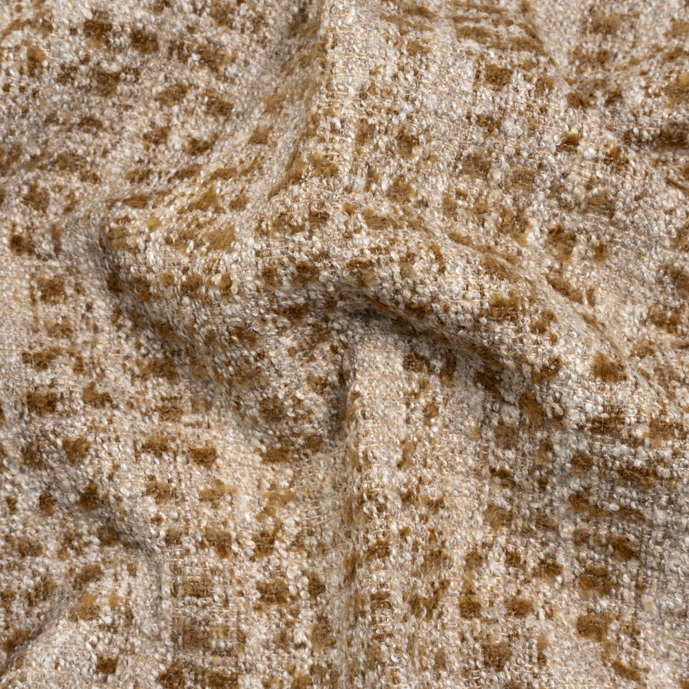 Tweedy Upholstery Boucle - Khaki - Torlea Collection - Joann Fabrics