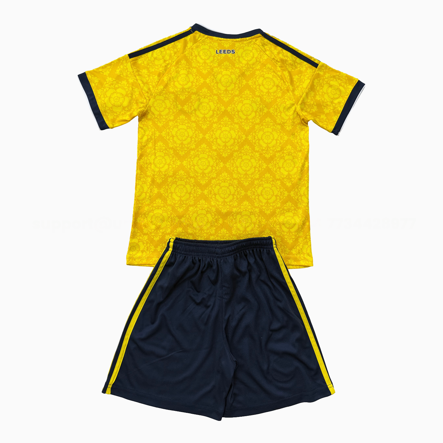Leeds United 26-27 Away Men's Adult Jersey Set - Fans Version - UnitedFutballJersey