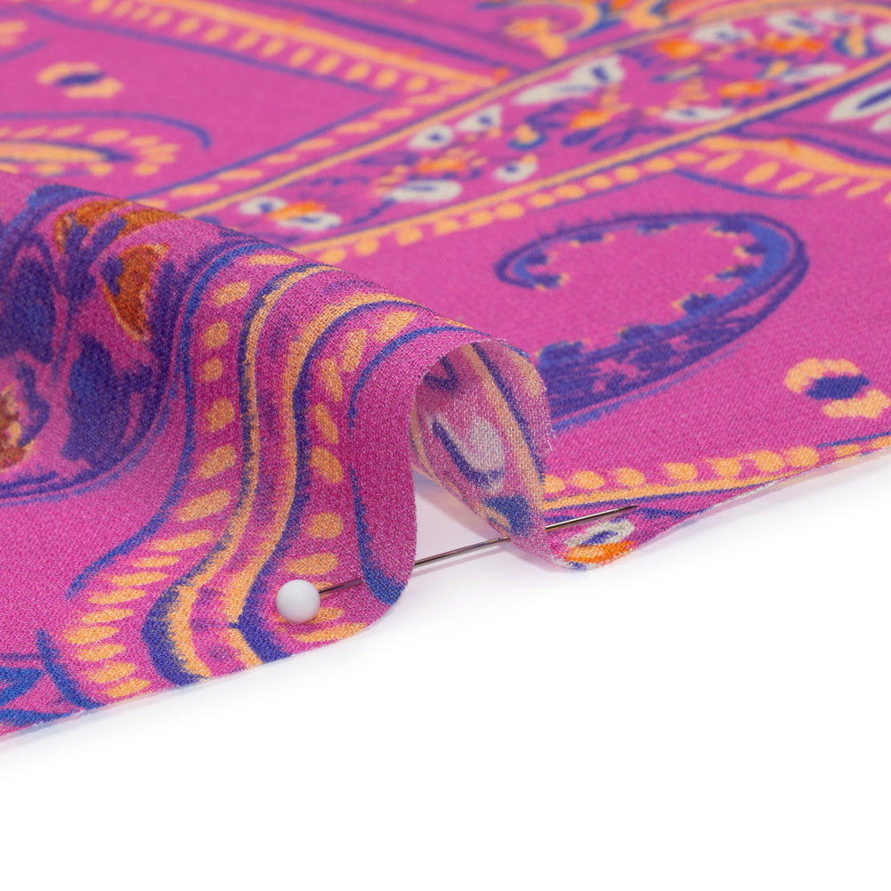 Mood Exclusive Pink Attraction of Pattern Viscose Georgette - Joann Fabrics
