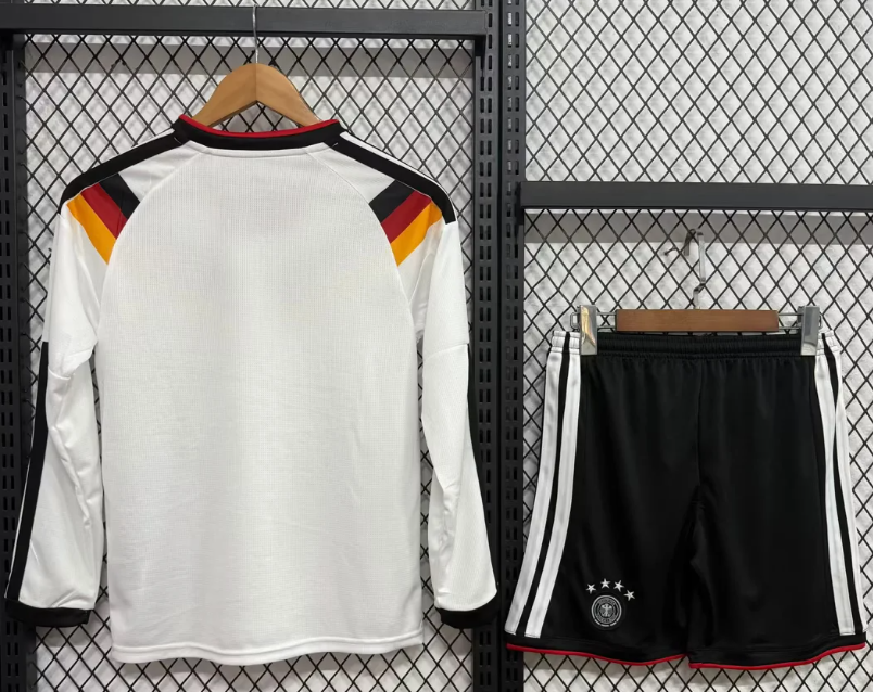2026 Long Sleeve Germany Home Football Jersey 1:1 Thai Quality Kids Size