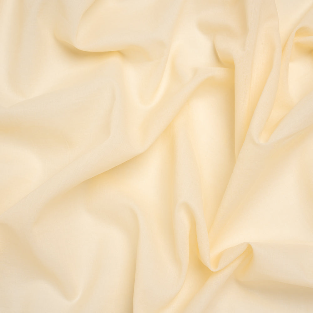 Cotton Voile Lining - Pale Citrus - Famous Australian Designer Deadstock - Joann Fabrics